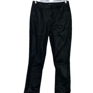 Long Tall Sally Black Shiny Jeans
